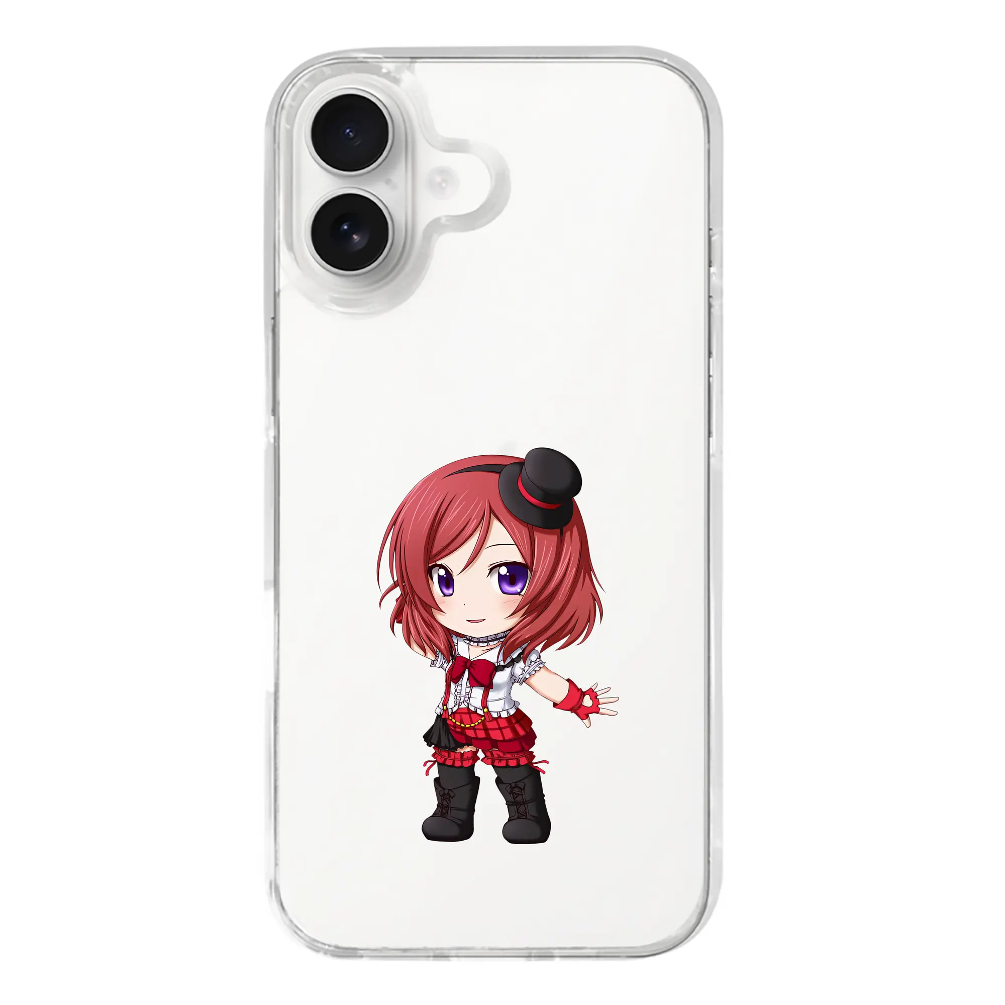 Love Live! グッズ,西木野真姫 - iPhone 17シリーズ 透明スマホケース – 薄型・耐衝撃・精密フィット保護カバー